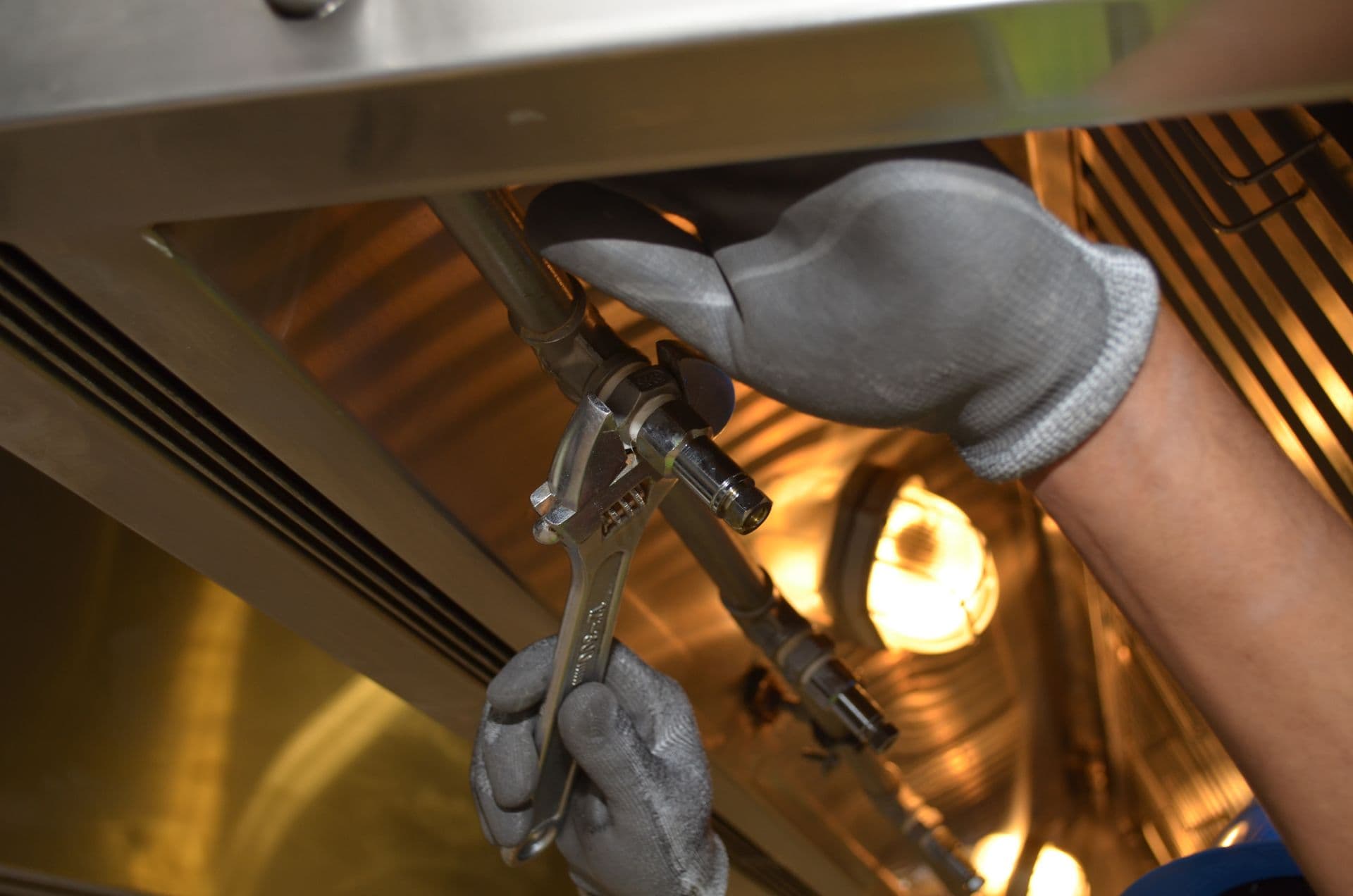 BlueLine Plumbing — Plumber at work